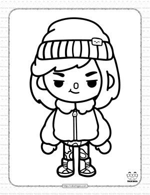 Printable Toca Life Coloring Pages Updated 2024 In 2024 Coloring