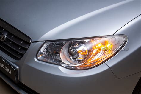 Тюнинг штатной оптики Hyundai Elantra HD