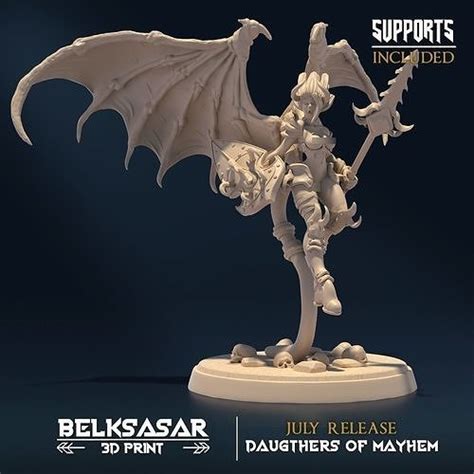 Succubus Heartripper C Nude D Model D Printable CGTrader