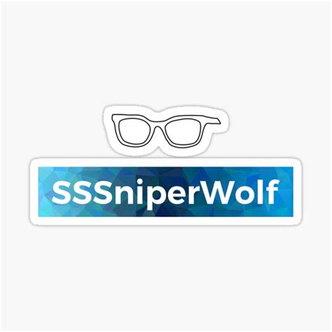 Sssniperwolf Sticker By Mbnews Redbubble