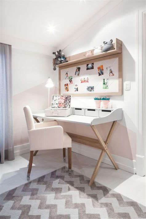 Cadeira E Mesa Para Estudo - Mesa de Estudo: +68 Modelos para Ter no Quarto e Focar nos Estudos