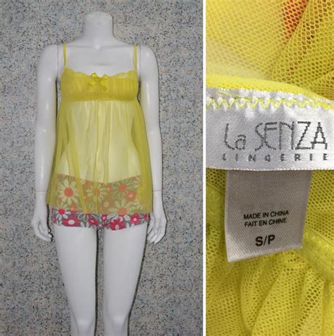La Senza Lingerie Yellow Women S Fashion Dresses Sets Traditional Ethnic Wear On Carousell
