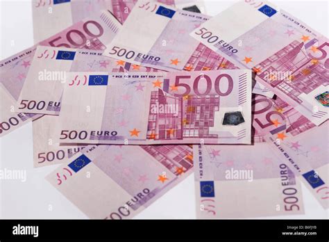 500 Euro bank notes Stock Photo - Alamy