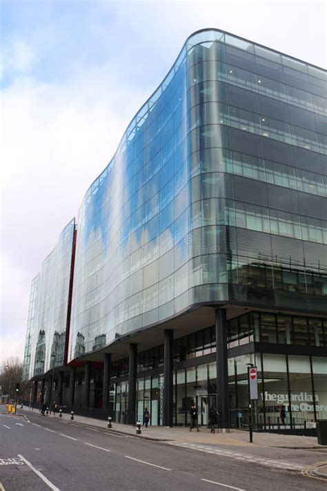 Guardian Observer London Headquarters Kings Cross Editorial Photography