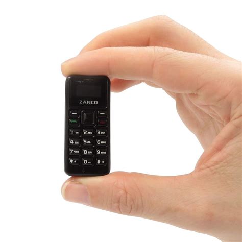 Buy Zanco Tiny T1 Black Worlds Smallest 3gb Mobile Phone Online At