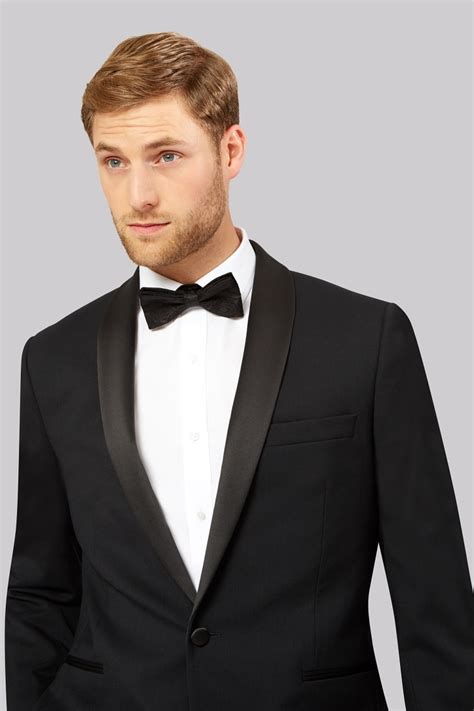 Смокинг черный Black tie Slim Fit