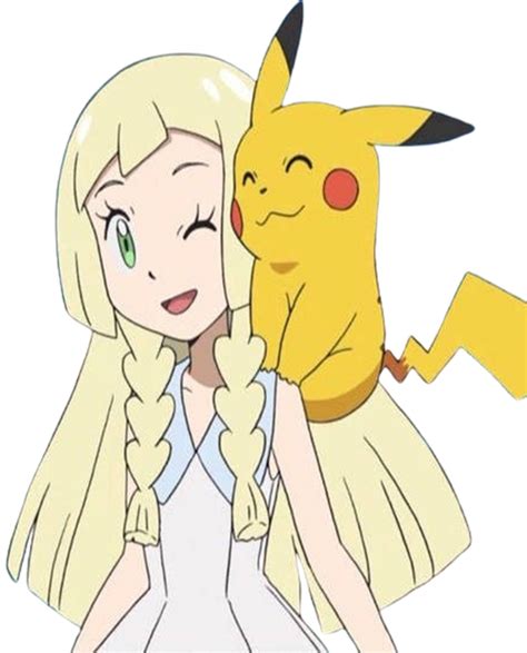 Lillie Pokemon With Pikachu Vector By Homersimpson1983 On Deviantart