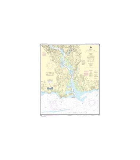 Nautical Chart 12375 Connecticut River Long Lsland Sound To Deep River