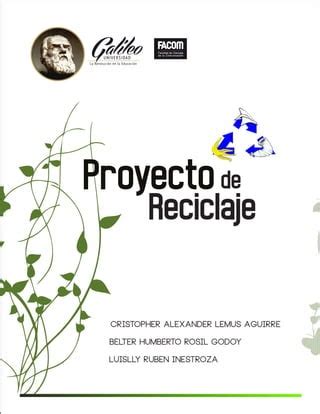 Proyecto Reciclaje PDF