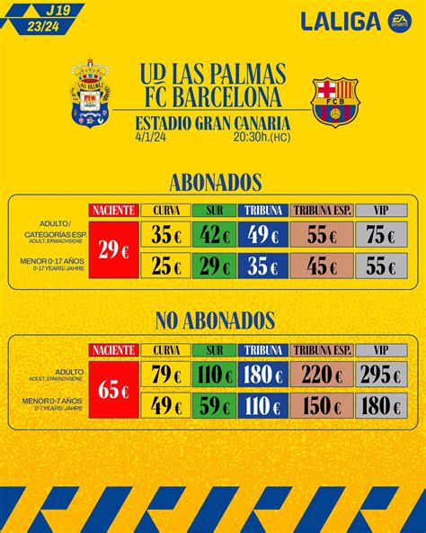 Las Palmas: Las Palmas saca a la venta las entradas para el partido