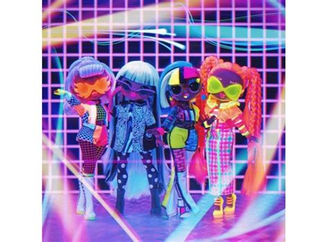 اسباب بازی فقط توی توی TOY TOY عروسک LOL Surprise سری OMG Lights مدل Groovy Babe