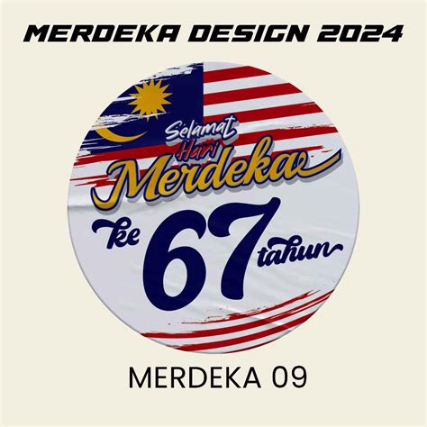 Sticker Malaysia Merdeka 67 2024 Hari Kebangsaan 67 2024 Bendera Malaysia 2024 Malaysia