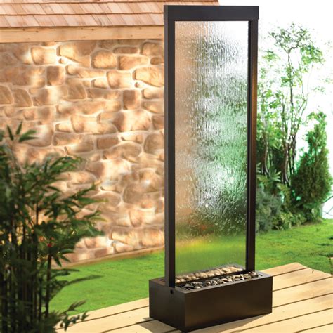 Bluworld 6' Gardenfall Indoor Outdoor Water Fountain - Black Onyx ...