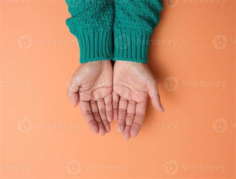 Two Woman Hand Top View 21166951 Stock Photo At Vecteezy