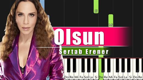 Sertab Erener Olsun Piyano Youtube