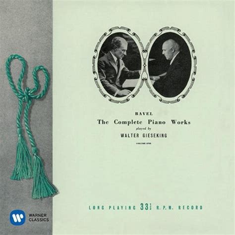 Walter Gieseking Ravel L Ouvre Pour Piano Complete Amazon Music