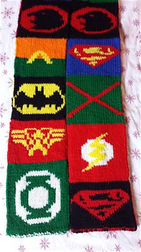 Superheros Of DC Knitting Patterns In The Loop Knitting