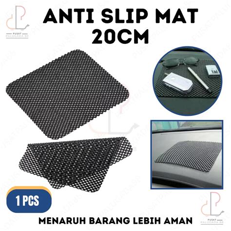 Jual Anti Slip Mat 20 X 20 Cm 20cm Dashboard Mobil Universal Alas Karet