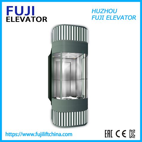 Fuji Vvvf Control Observation Lift Panoramic Observation Passenger