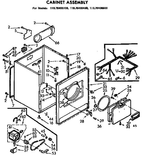 Kenmore 600 Series Dryer Wiring Diagram Easy Wiring