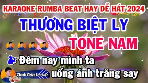 Karaoke Nh C S Ng Th Ng Bi T Ly Rumba Beat Ph I Hay Nh T Tone