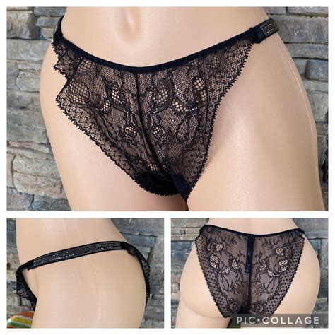 Victorias Secret Very Sexy Brazilian Lace XL String Gem