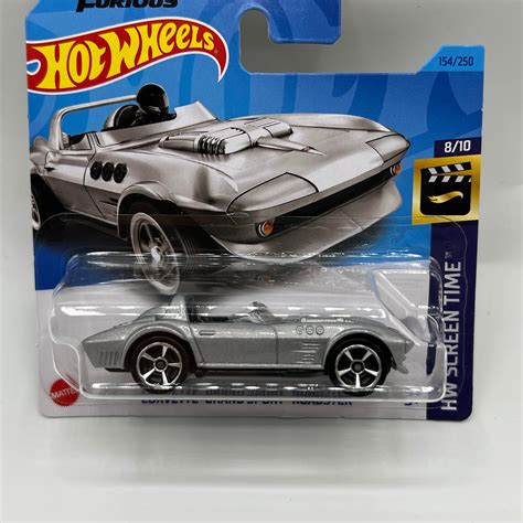 Corvete Grand Sport Roadster Hot Wheels Mini Car Model Fast And Furious Edition Model