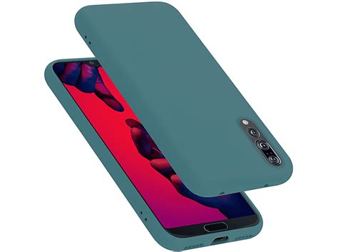 CADORABO Hülle im Flüssig Silicone Case Style Backcover Huawei P20