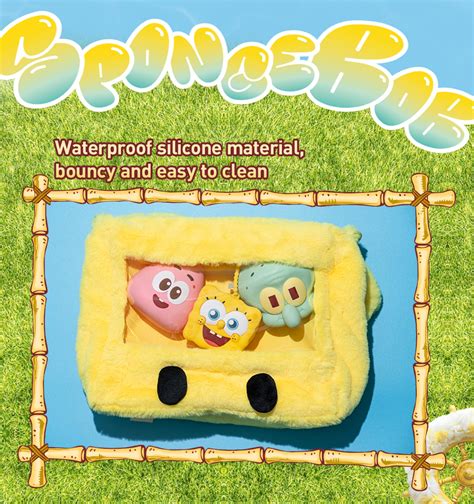 Pop MART SpongeBob SquarePants Bikini Bottom Storage Bag SpongeBob Ver Shopee Thailand
