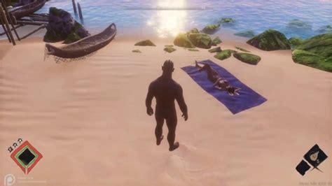 Wild Life Fortnite 在裸体海滩上裸奔跑和跳跃 游戏玩法 Pornhub Gay