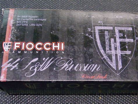 Armeria Frigerio | munizioni Fiocchi 44 S&W Russian
