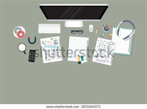 physics table top view   royalty  licensable stock vectors