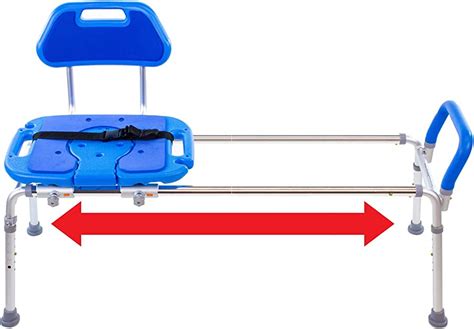 Carousel Premium Bariatric Sliding Bath Bench Heavy Duty Off