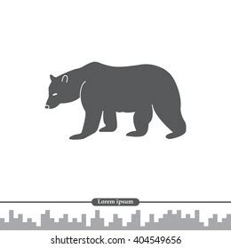 Bear Symbol Vector Illustration Stock Vector (Royalty Free) 404549656 | Shutterstock