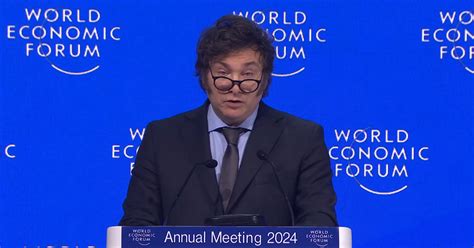 West Is Plunging Towards Socialism Javier Milei Warns In Wef Speech