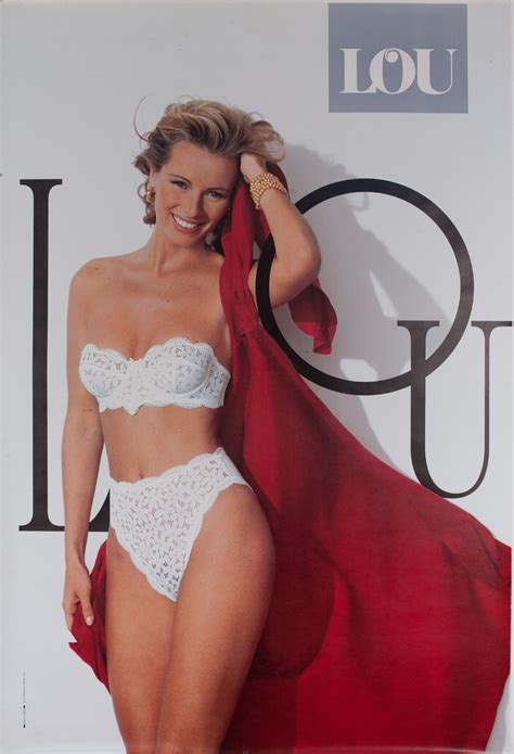 Lou Lingerie Original French Advertising Poster Red Wrap David Pollack Vintage Posters