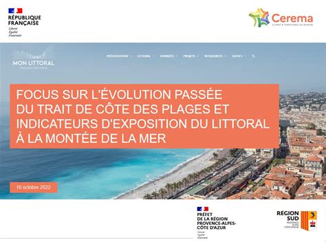 Présentation Focus sur lévolution passée du trait de côte des plages