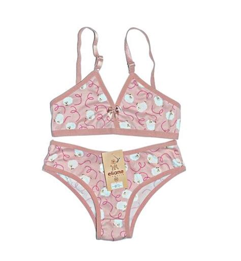 Comprar Conjunto Menina Moça Jolie Eliane Lingerie