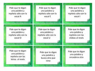 Juego Trivial Fonol Gico Ppt