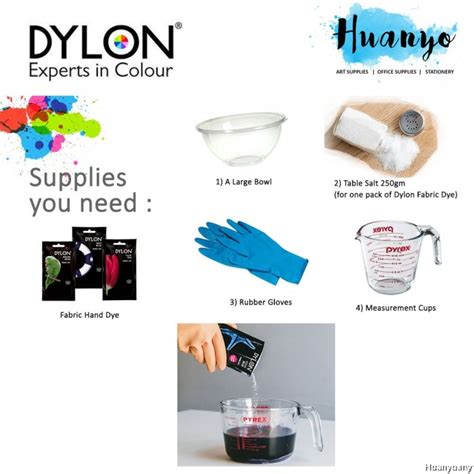 Dylon Fabric Hand Dye 50g Intense Colour