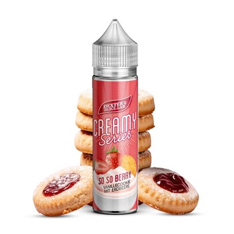 Dexter S Juice Lab Creamy Series So So Berry Longfill Ezigaretten