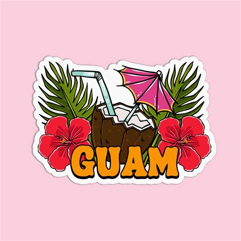 Guam Sticker – GirlsPrintingHouse