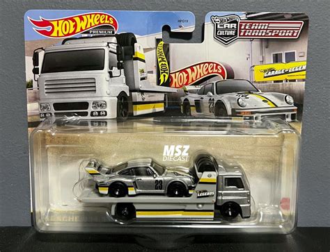 Hot Wheels Porsche Team Transport Hobbies Toys Toys Games On Carousell