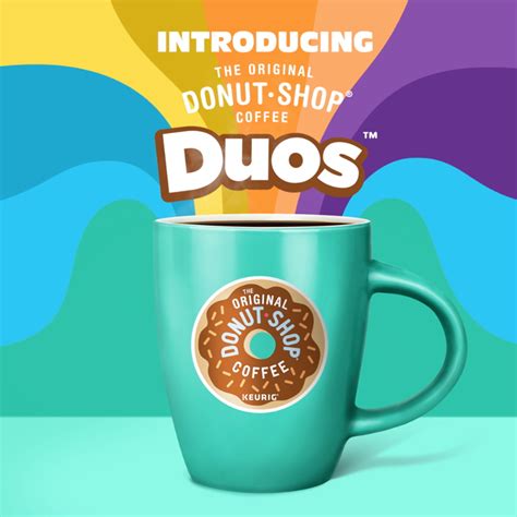 The Original Donut Shop Duos Nutty Caramel Keurig Single Serve K Cup