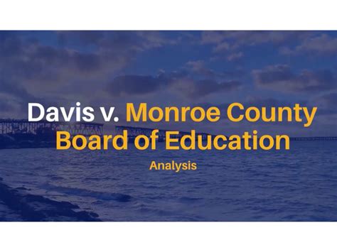 Monroe v. Board of Education | Tim Coffield’s Portfolio