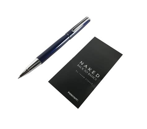 INOXCROM ROLLER NAKED AZUL ELECTRIC La Tienda del Bolígrafo