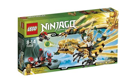 Купить LEGO NINJAGO Золотой Дракон (70503), ЛЕГО 70503 - цена набора ...