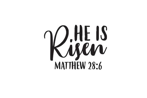 Premium Vector He Is Risen T Shirt