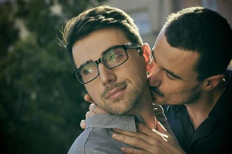 Awwwww Nuzzle Kiss Gay Love Gay Couple Gay Love