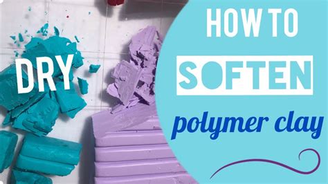 How To Soften Dry Fimo Polymer Clay Hack Diy Arcilla Polimérica